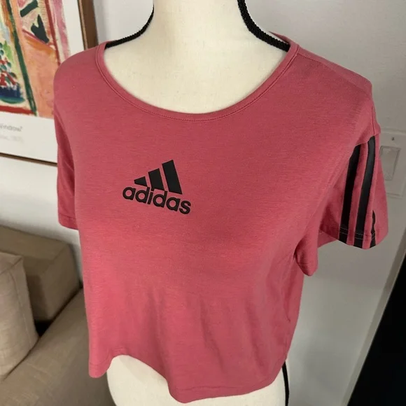 Adidas AEROREADY Made for Training Crop Sport Tee - Size S - Picture 7 of 11